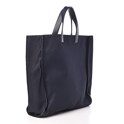 Fendi Nylon Vitello Elite Monster Eyes Tote Blue Scuro White Multicolor 3 of 10