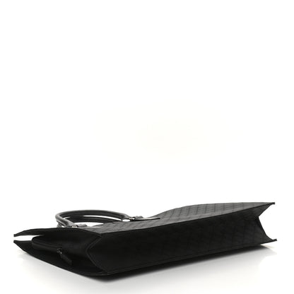 Gucci Nylon Monogram Executive Bag Black 3 of 11