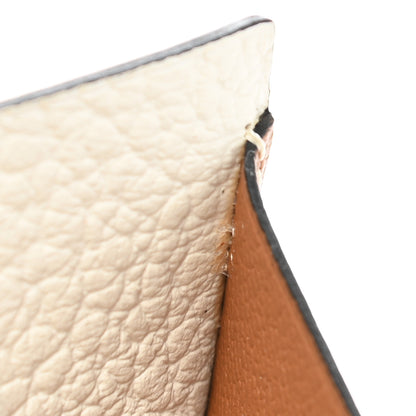 Hermes Sombrero Togo Chevre Mysore Historie Naturelle Petit H Card Holder Nata Gold 6 of 8