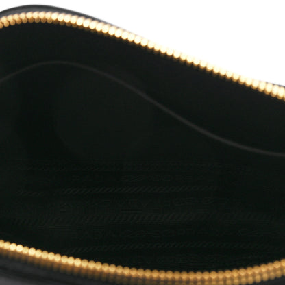 Prada City Calf Small Triangle Shoulder Bag Black 5 of 10