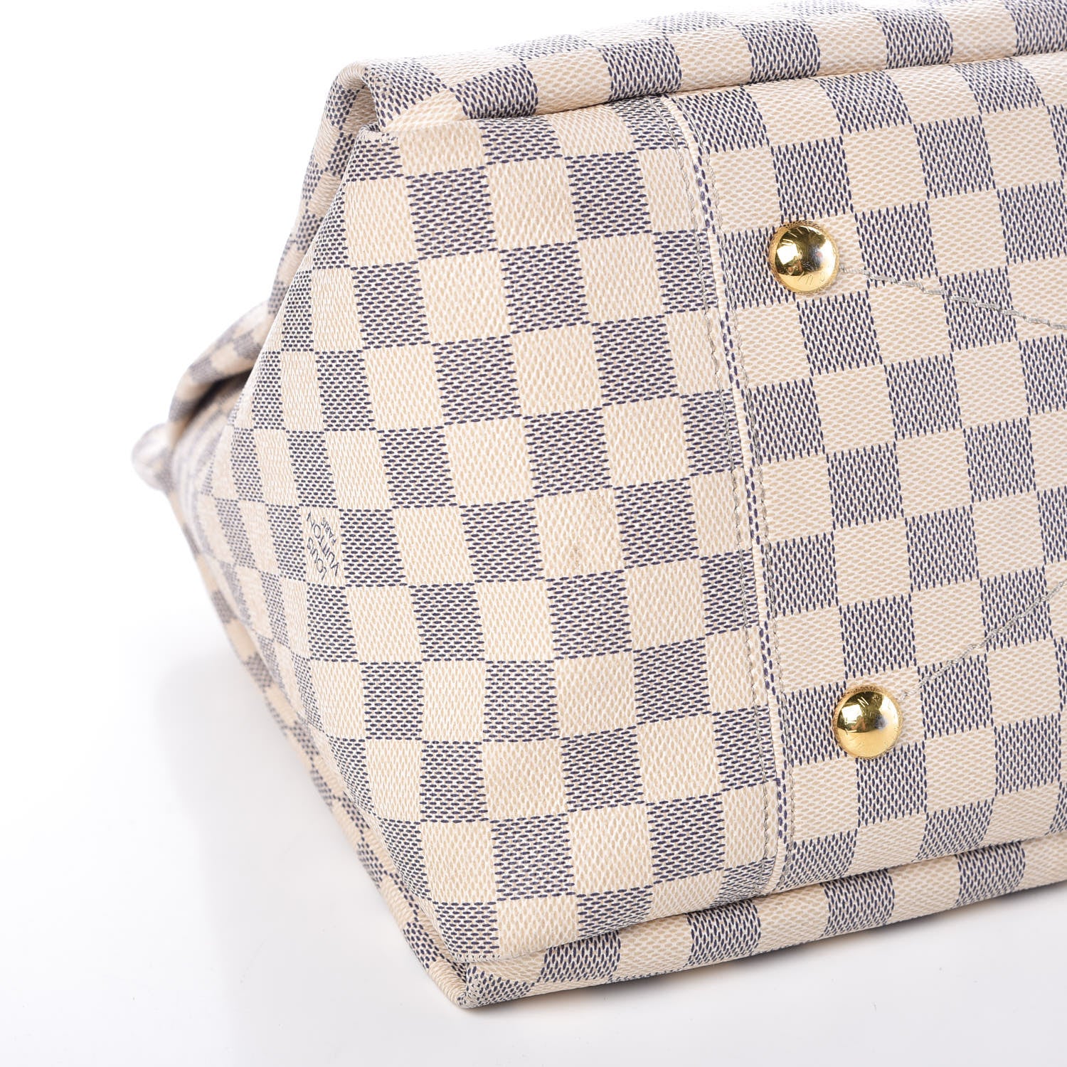 Louis Vuitton Damier Azur Artsy MM 9 of 10