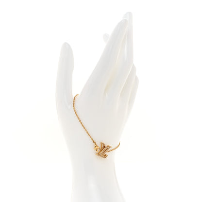 Louis Vuitton Metal Pearl LV Iconic Bracelet Gold 2 of 7