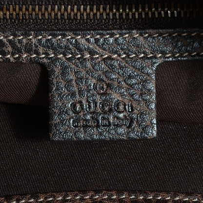 Gucci Guccissima New Pelham Large Shoulder Bag Dark Brown 6 of 7