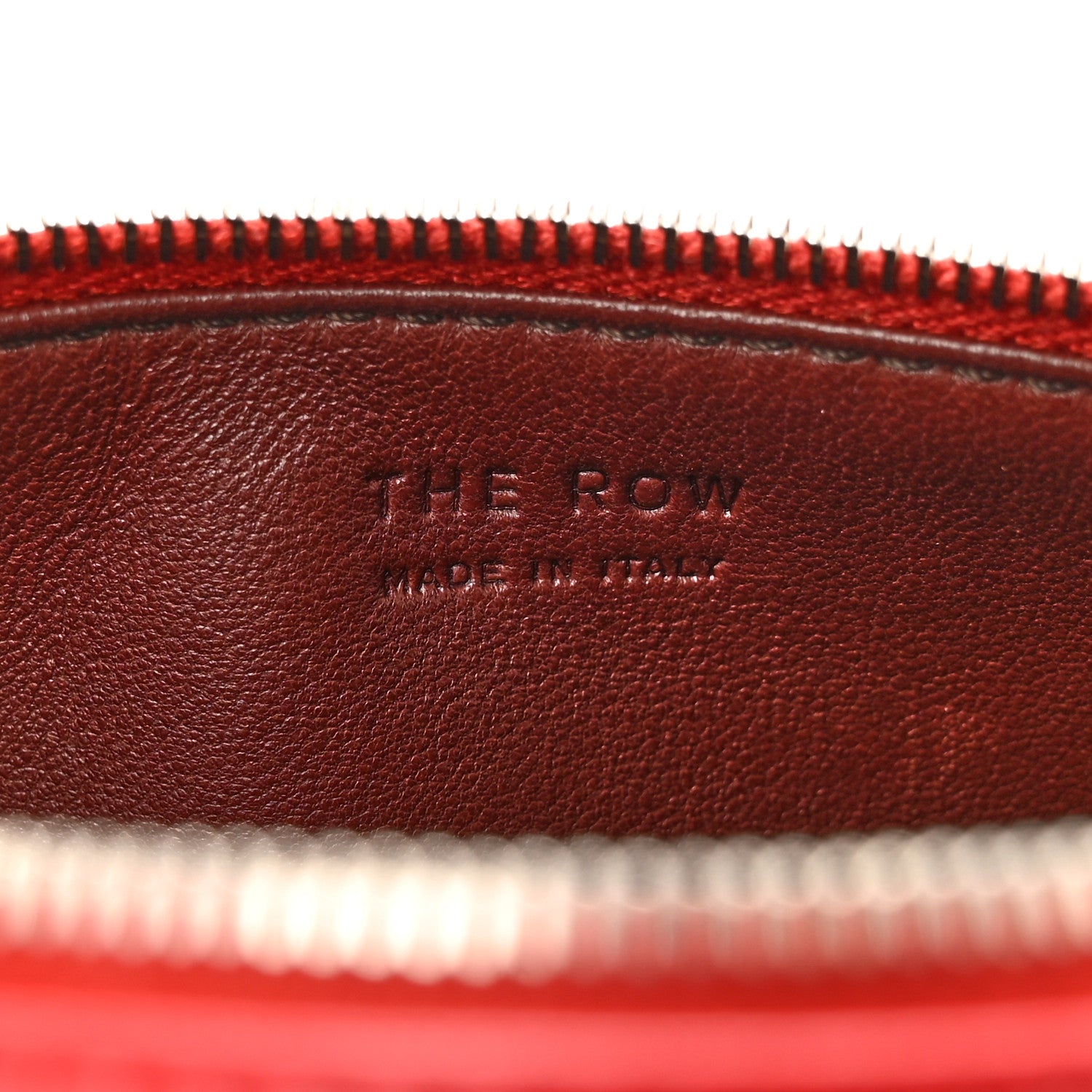 The Row Nappa 90's Bag Red 6 of 9