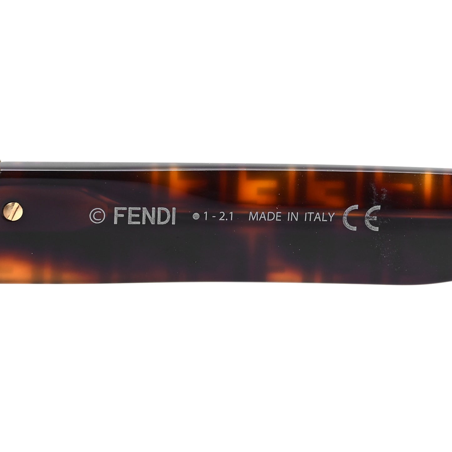 Acetate Fendi Bold Sunglasses FE40036U Havana Black
