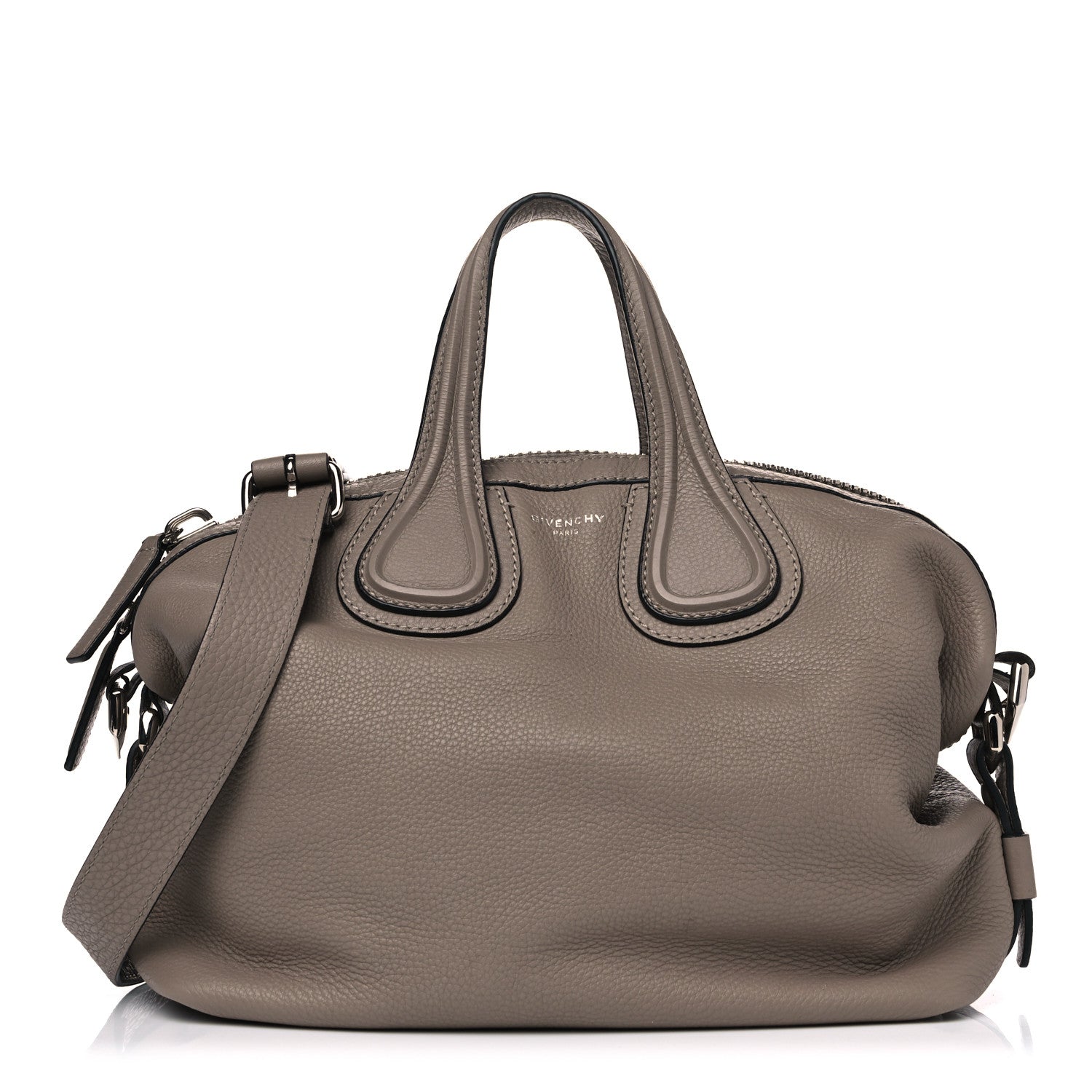Givenchy Pebbled Calfskin Small Nightingale Mastic 1 of 13