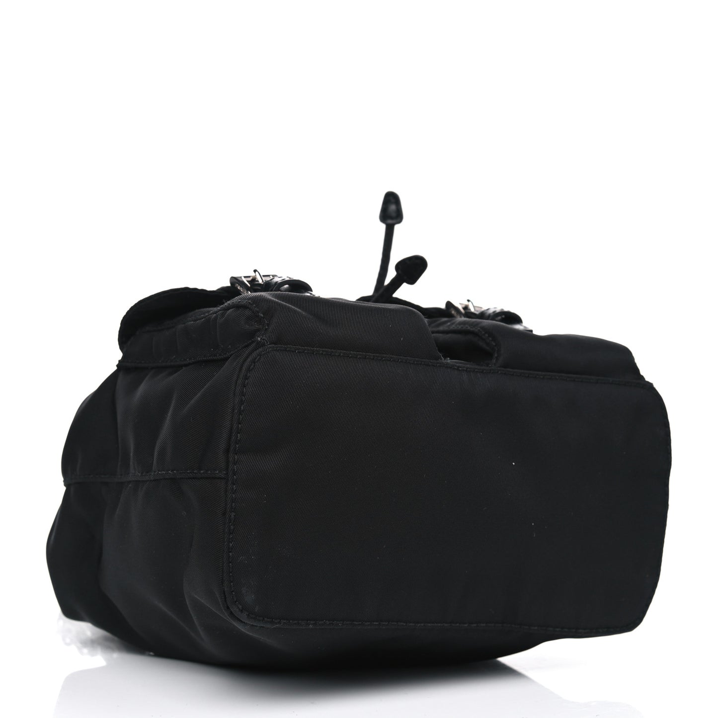 Nylon Vela Mini Crossbody Backpack Black