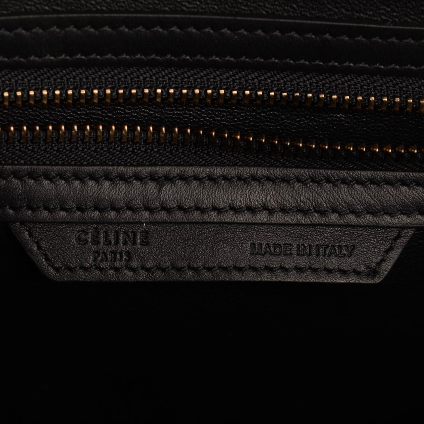 Smooth Calfskin Micro Luggage Black