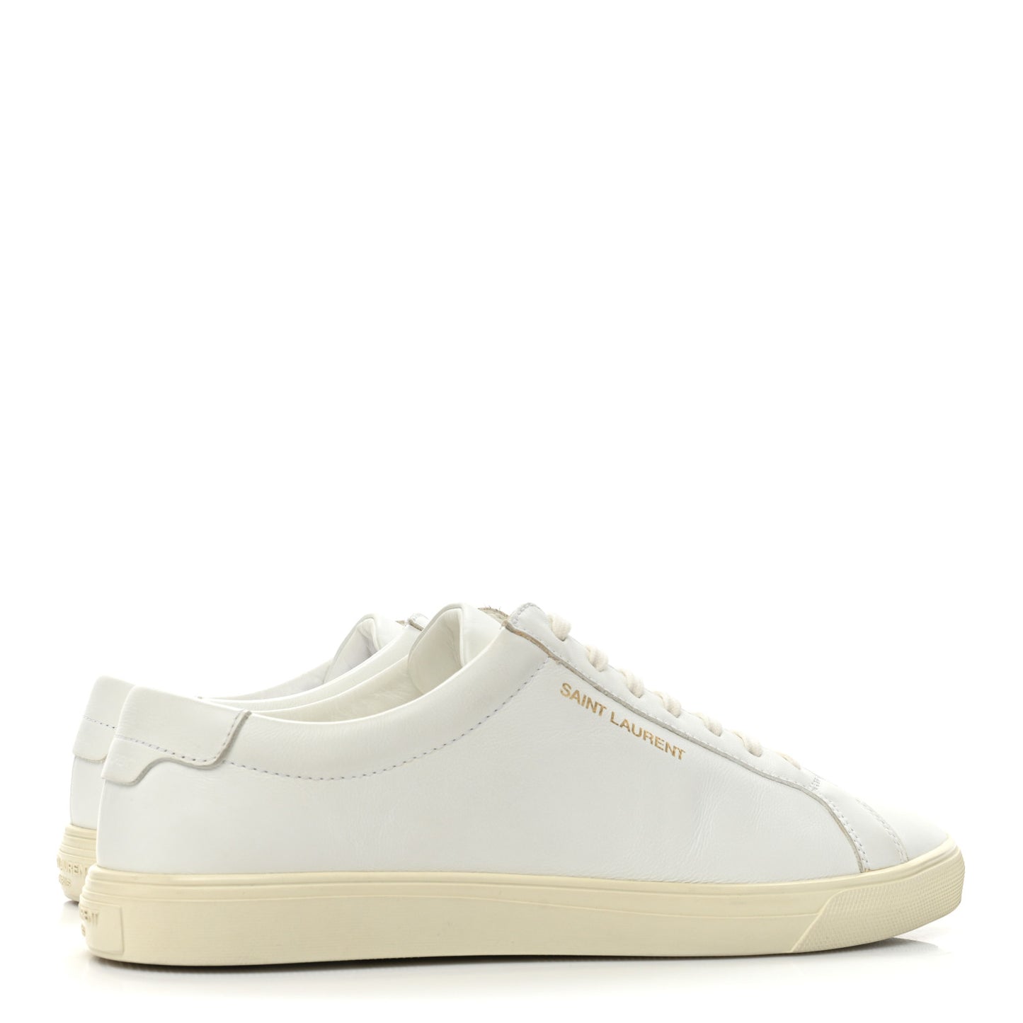Calfskin Andy Low Top Sneakers 40 Blanc Optique