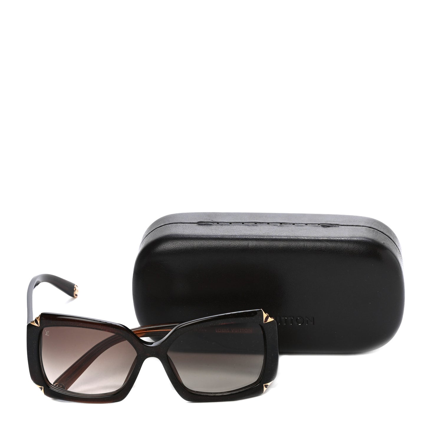 Hortensia Cat Eye Sunglasses Z0366W Brown Glitter