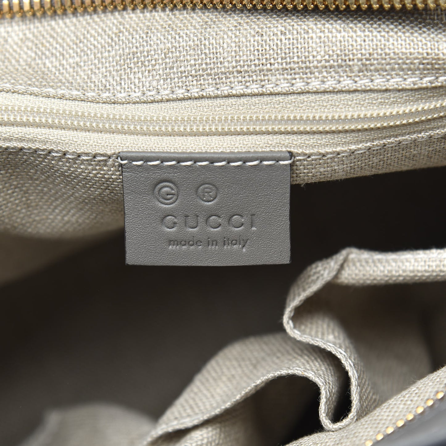 Microguccissima Small Bree Tote Graphite