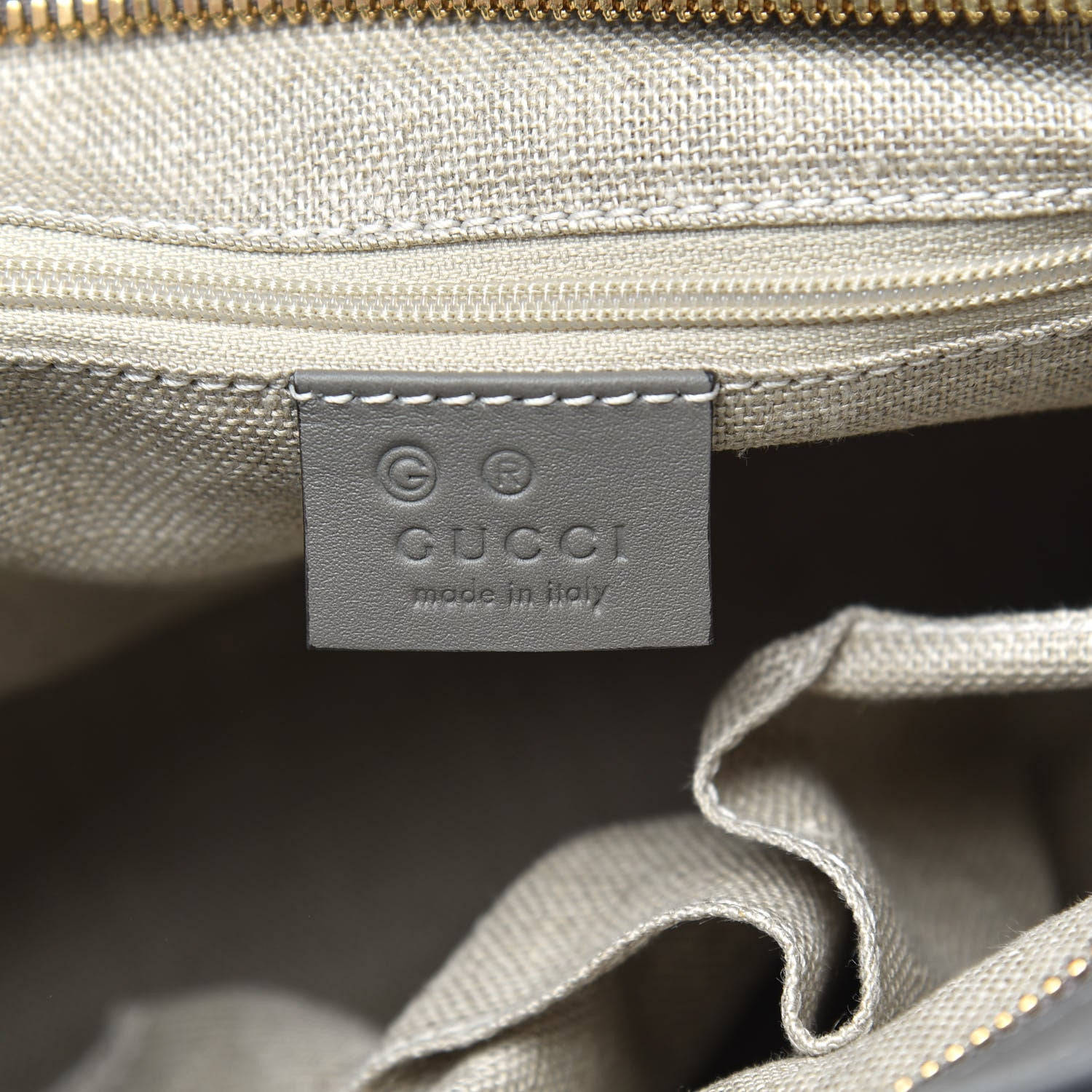 Gucci Microguccissima Small Bree Tote Graphite 6 of 9