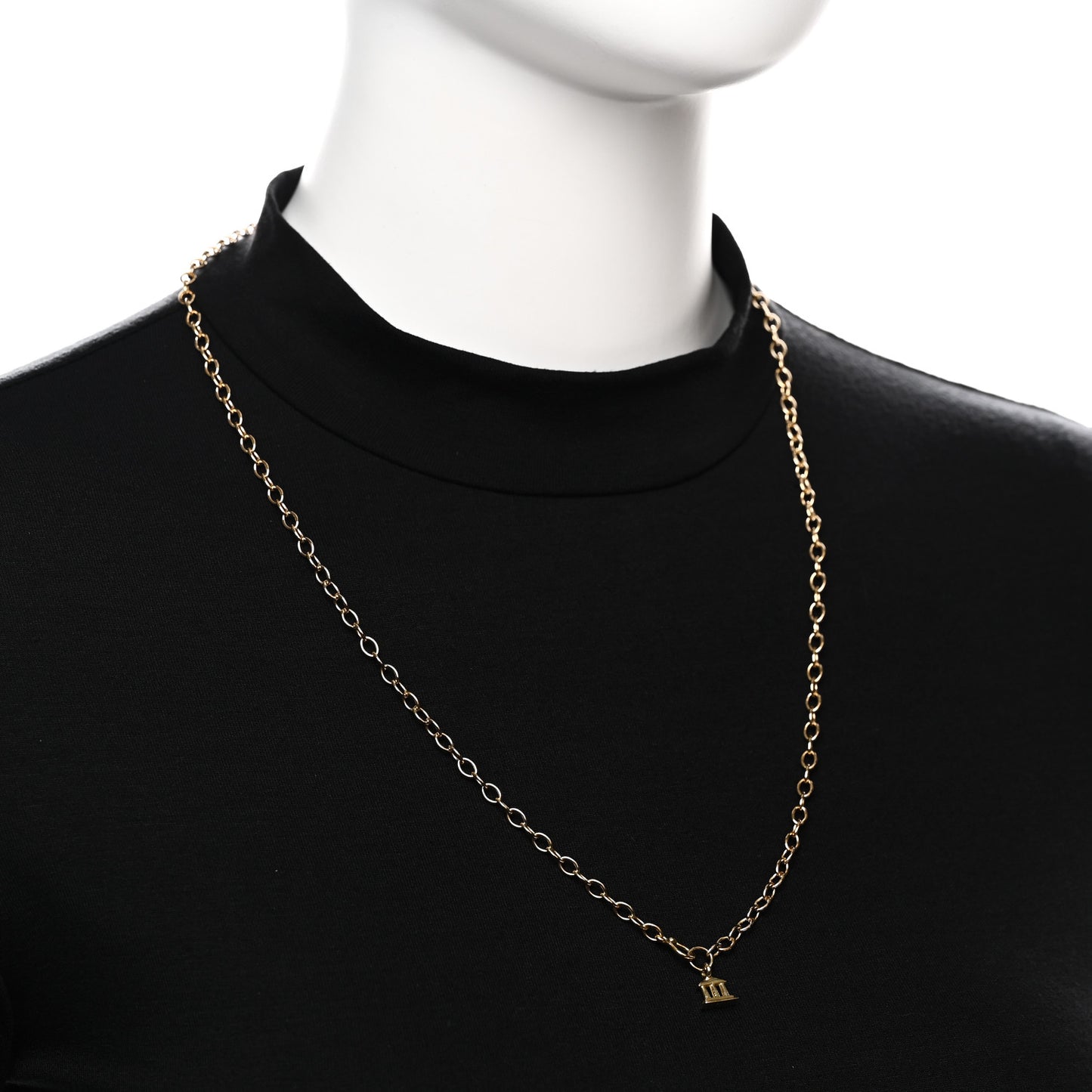 18K Yellow Gold Extra Small Oval Chain 24"