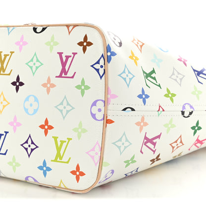 Louis Vuitton LV X TM Monogram Multicolor Neverfull MM White 10 of 10
