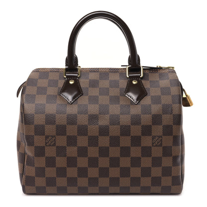 Louis Vuitton Damier Ebene Speedy 25 1 of 10