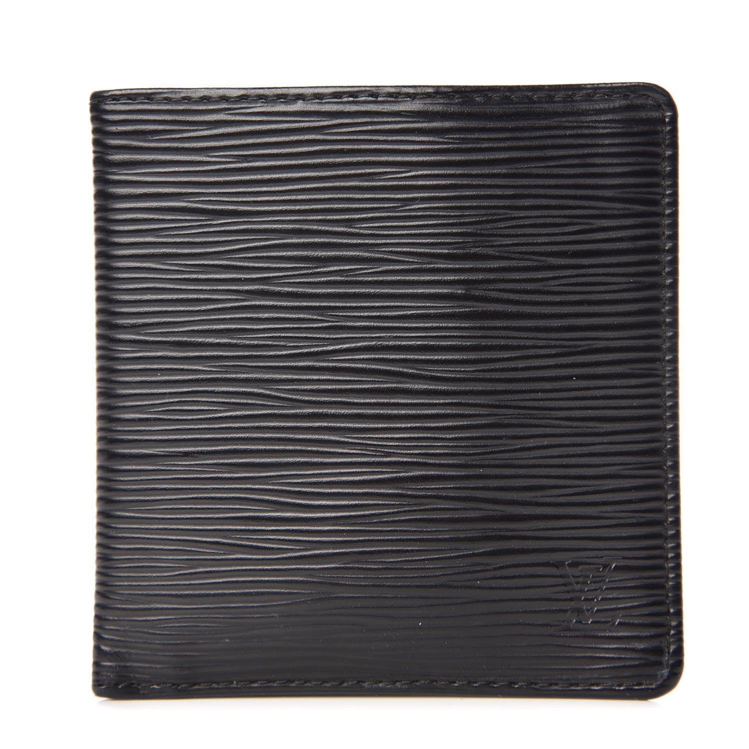 Louis Vuitton Epi 6 Card Billfold Wallet Black 1 of 7
