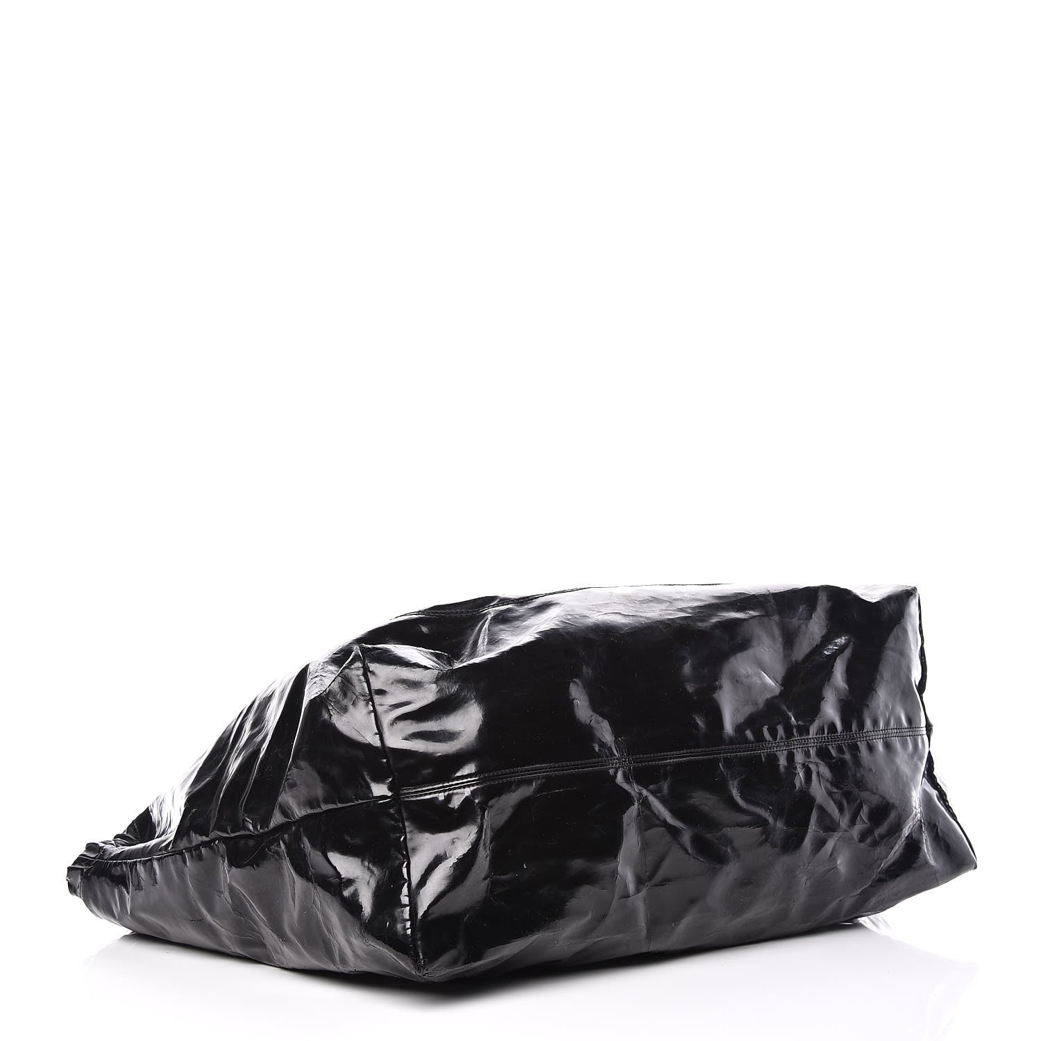 Chanel Vinyl XL Coco Cabas Black 4 of 17