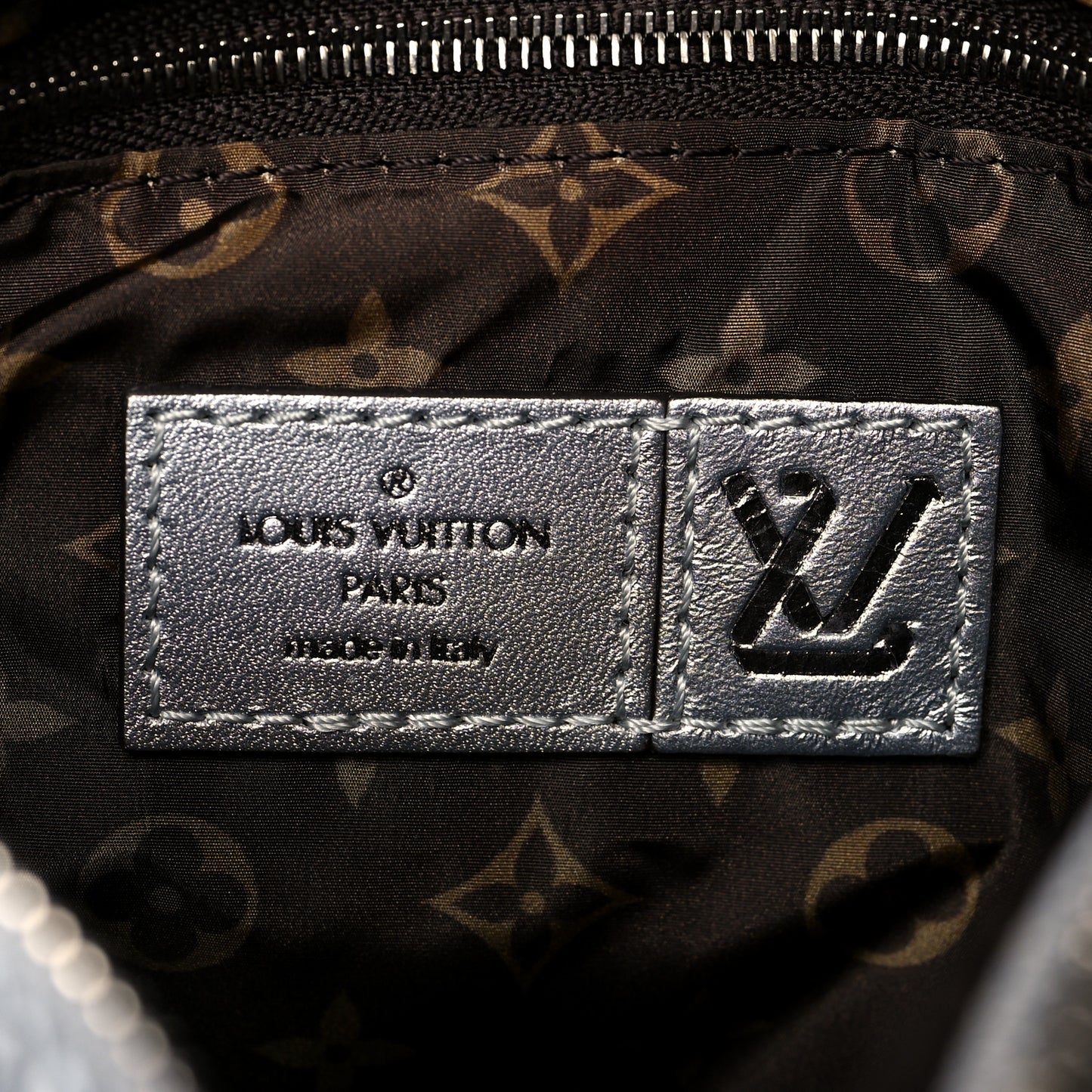Econyl Mini Monogram Pillow Speedy Bandouliere 25 Silver