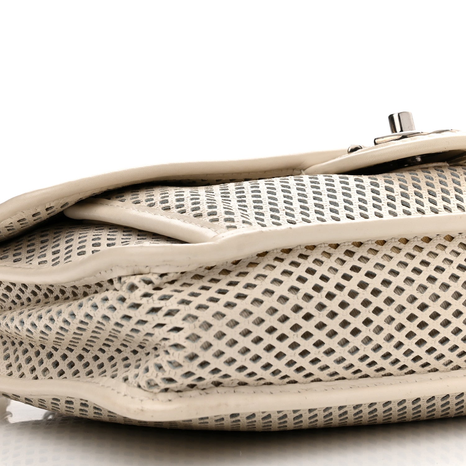 Chanel Perforated Calfskin Up In The Air Flap White 8 of 12