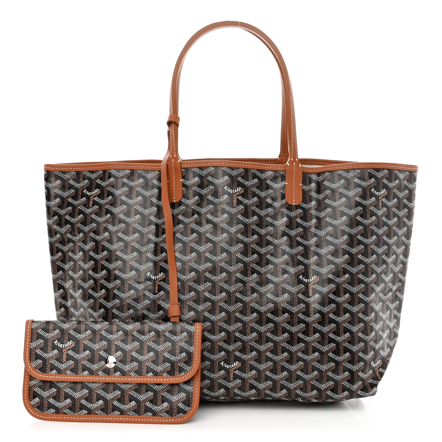 Goyard Goyardine Saint Louis PM Black Gold 1 of 10