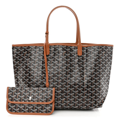 Goyard Goyardine Saint Louis PM Black Gold 1 of 10