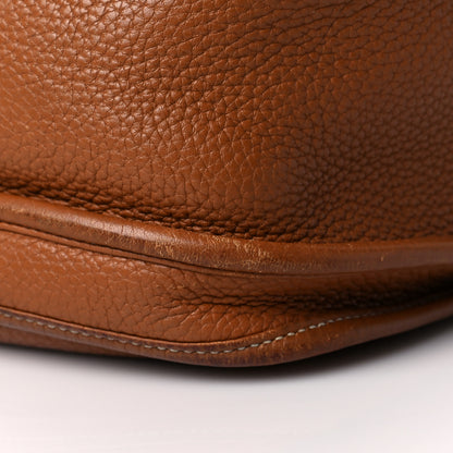 Hermes Taurillon Clemence Evelyne III GM Gold 15 of 16