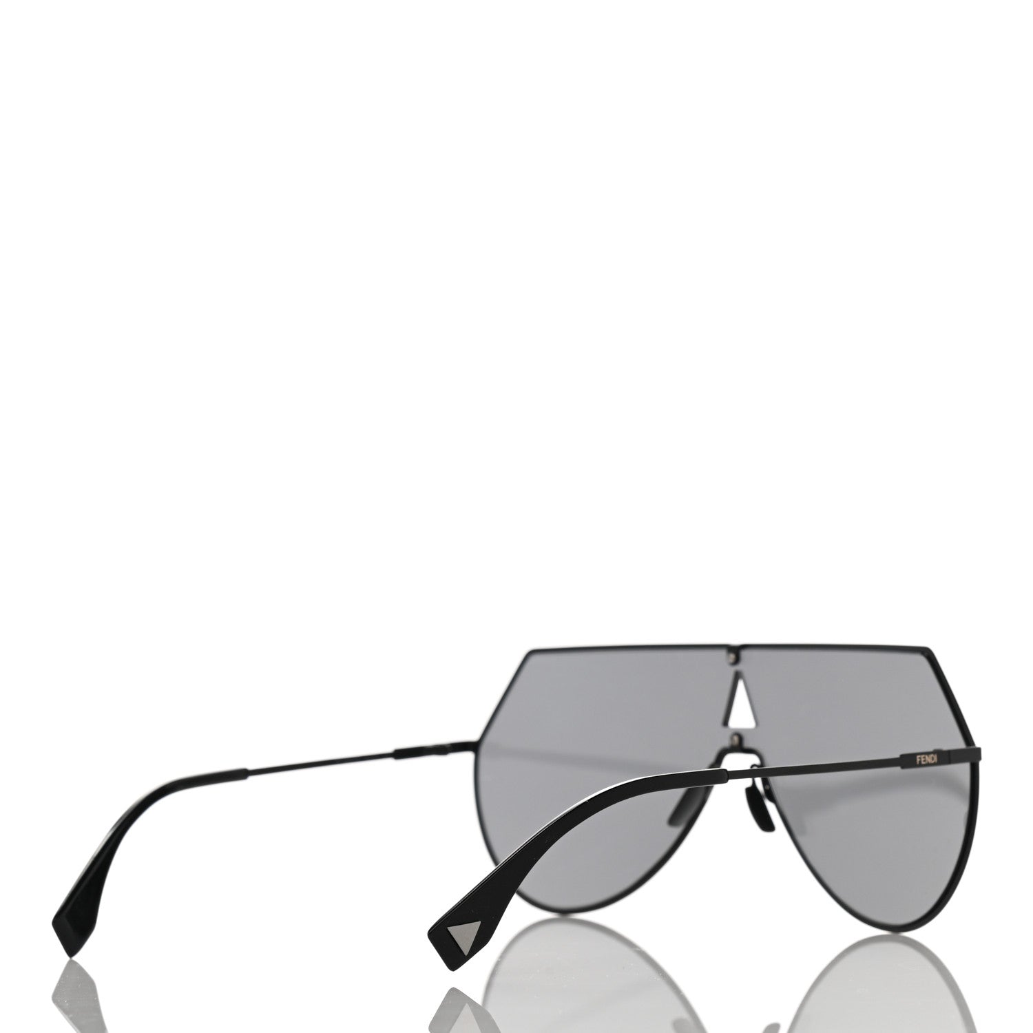 Fendi Metal Mirrored Eyeline Sunglasses FF 0193/S Black 4 of 7