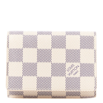 Louis Vuitton Damier Azur Business Card Holder 1 of 8