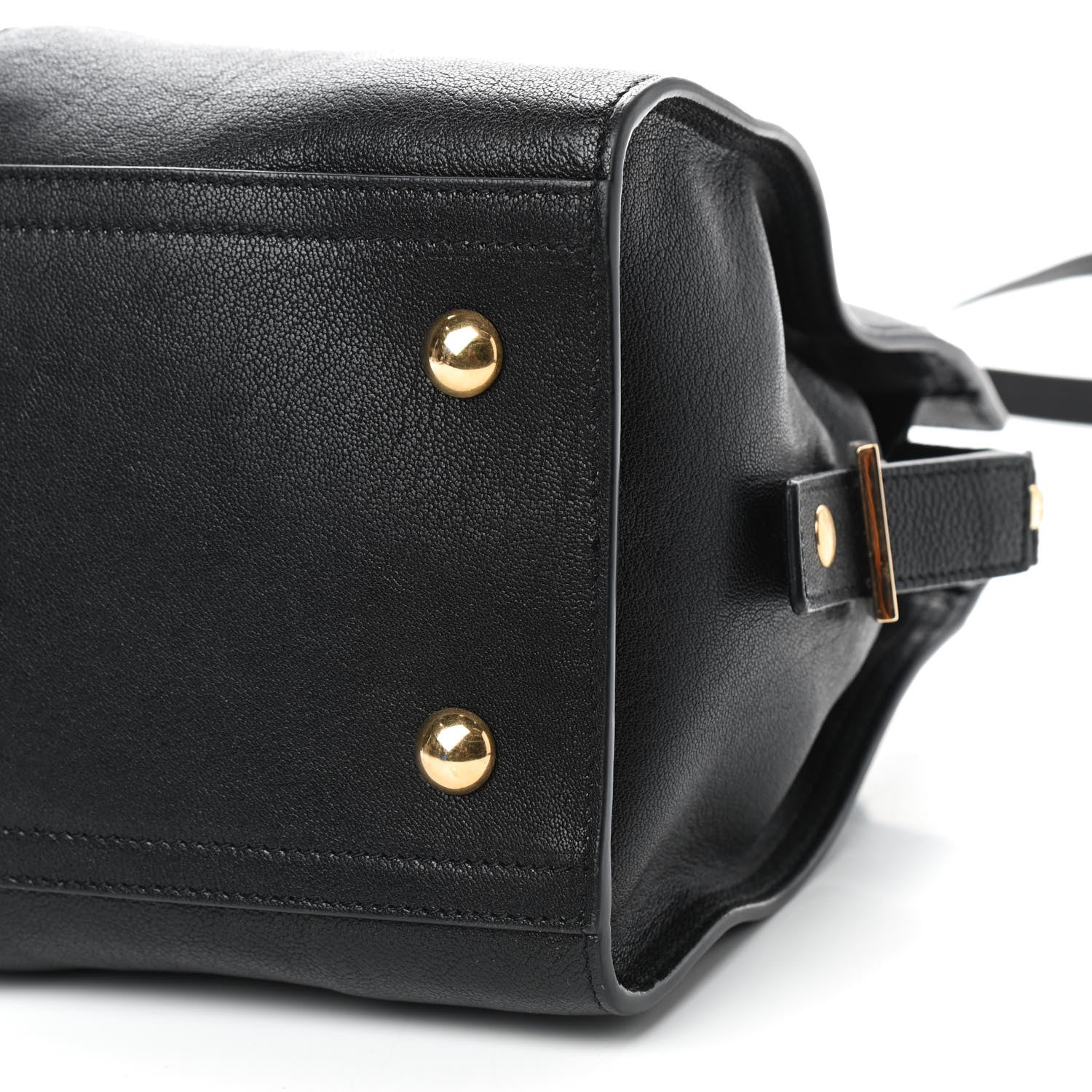 Saint Laurent Sheepskin Small Cabas ChYc Black 7 of 9