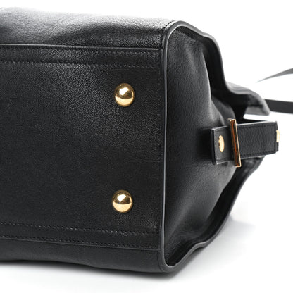 Saint Laurent Sheepskin Small Cabas ChYc Black 7 of 9