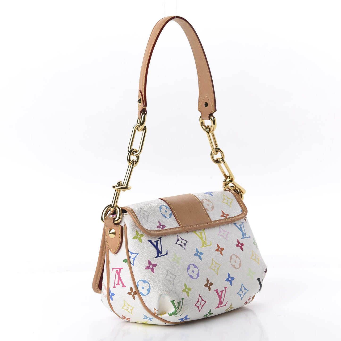 Monogram Multicolor Patti White