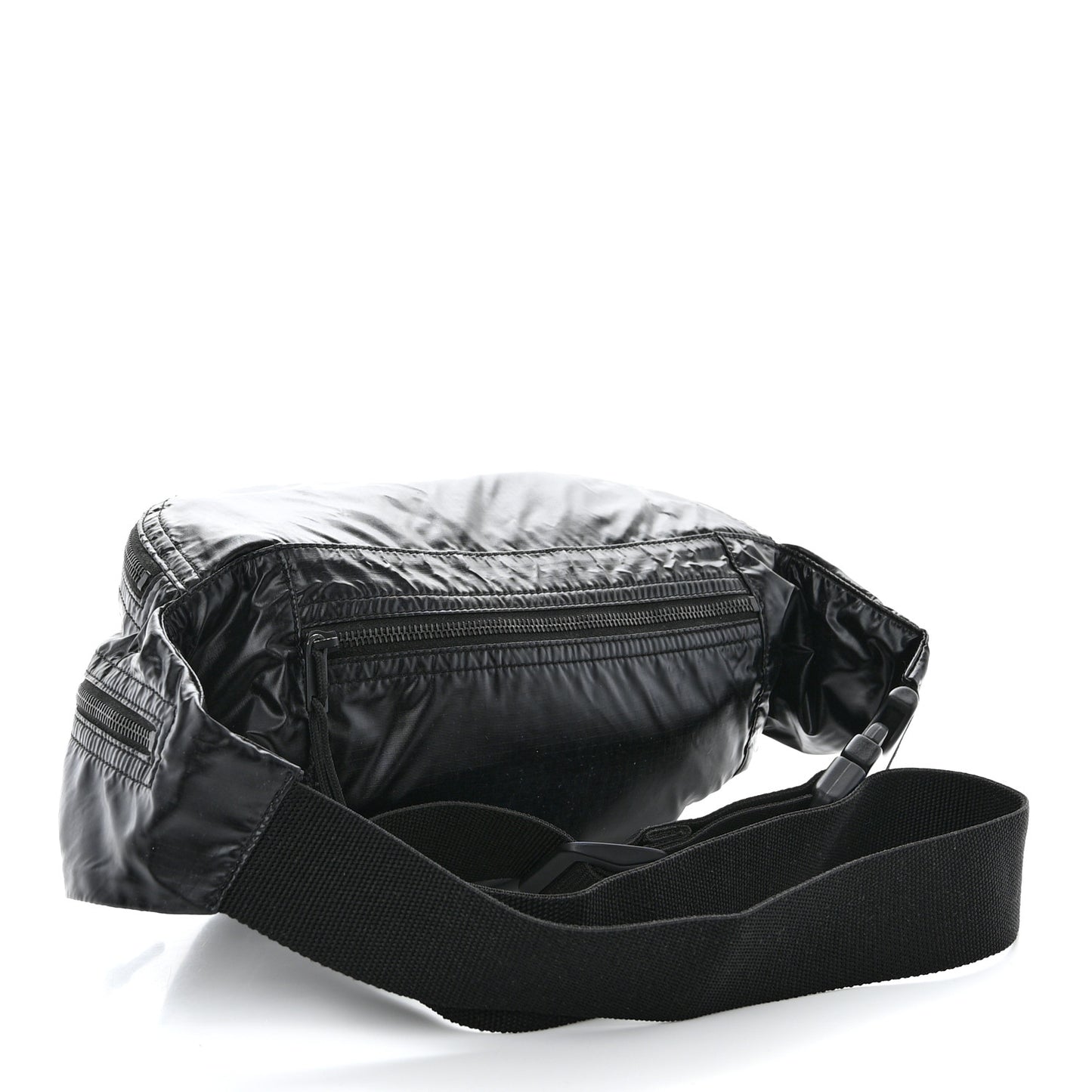 Nylon Logo Nuxx Body Belt Bag Black