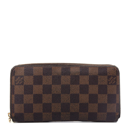 Louis Vuitton Damier Ebene Zippy Wallet 1 of 8