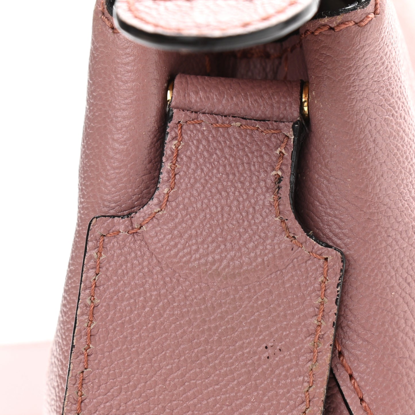 Soft Grain Calfskin Small Helmsley Crossbody Dusty Pink
