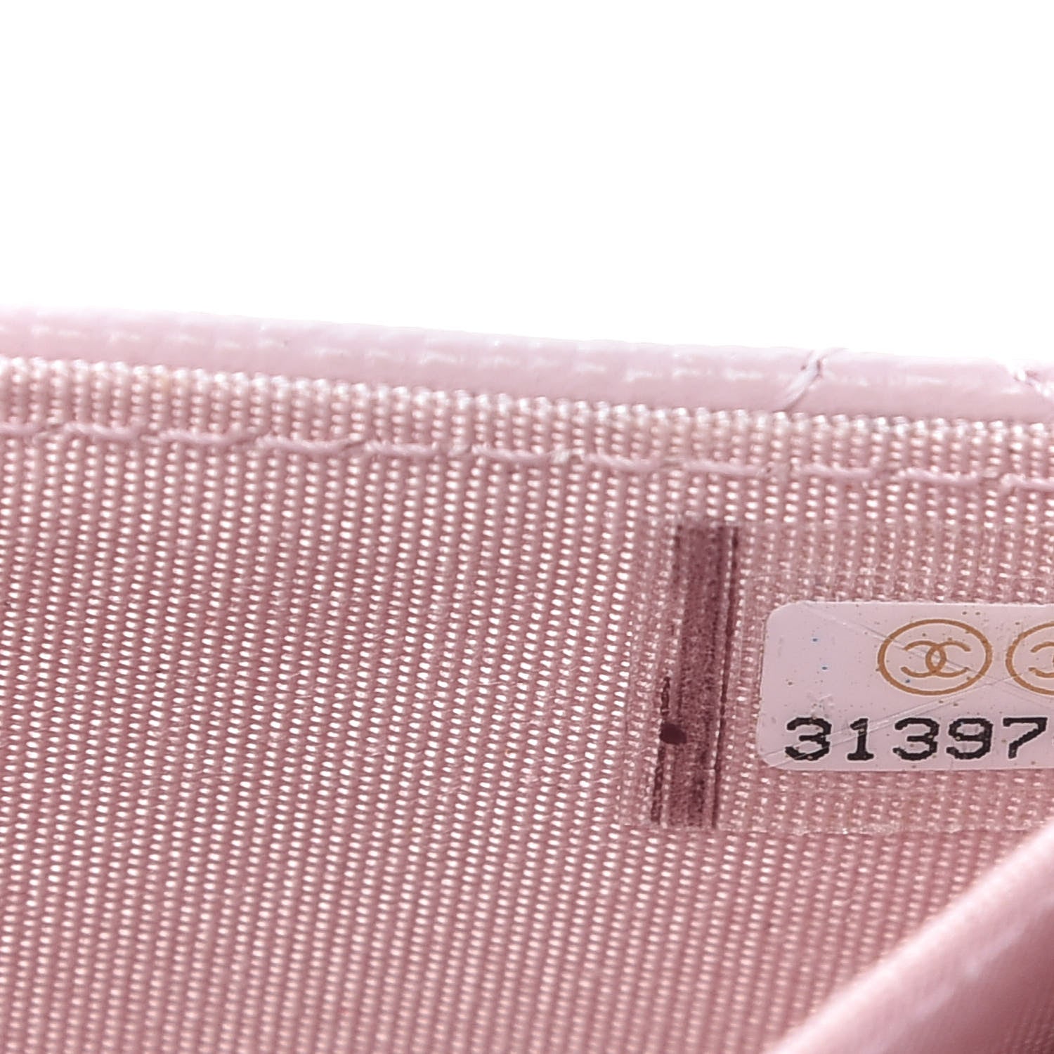Chanel Caviar Quilted Coco Candy Card Holder On Chain Light Pink 8 of 9