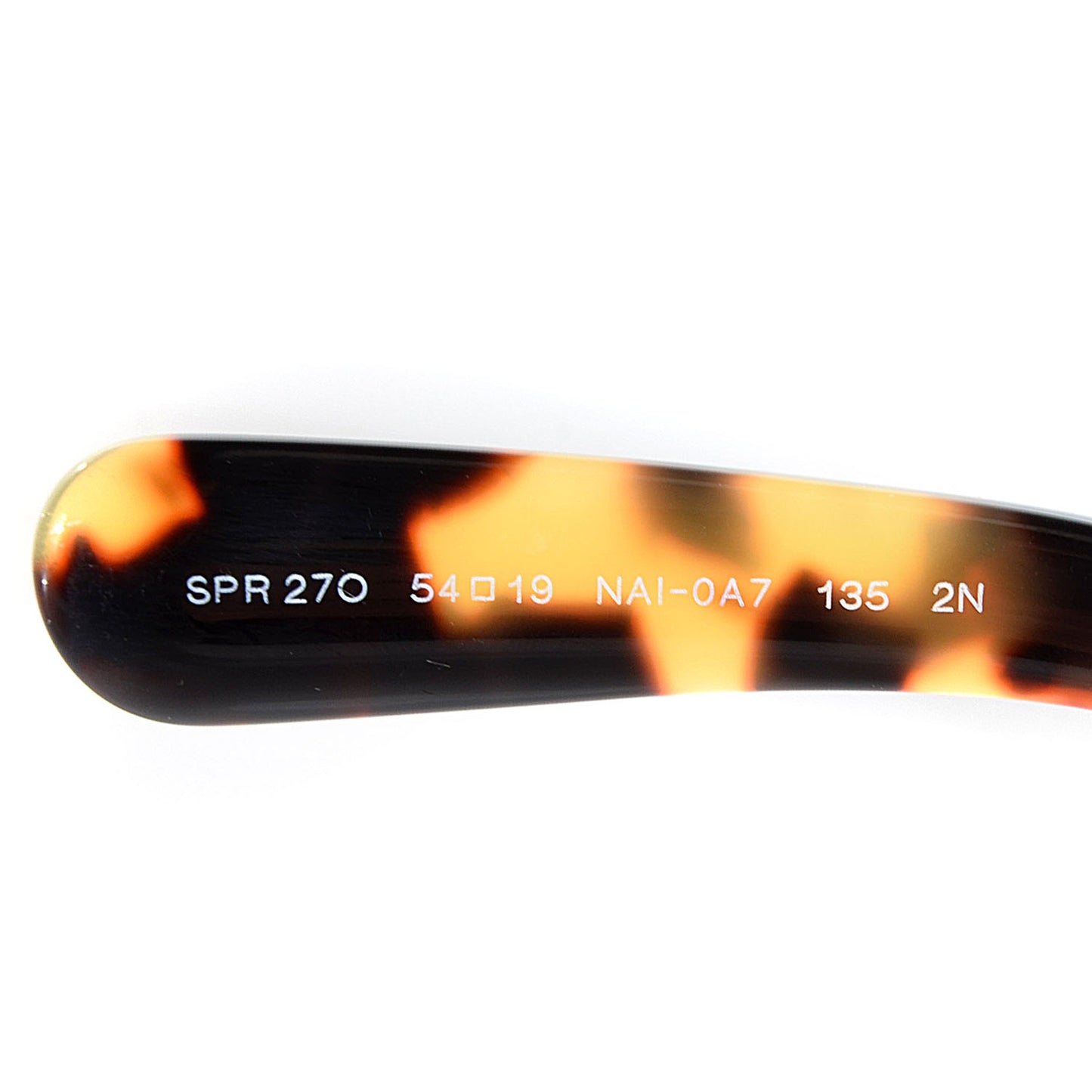 Tortoise Shell Baroque Sunglasses SPR 270 Black