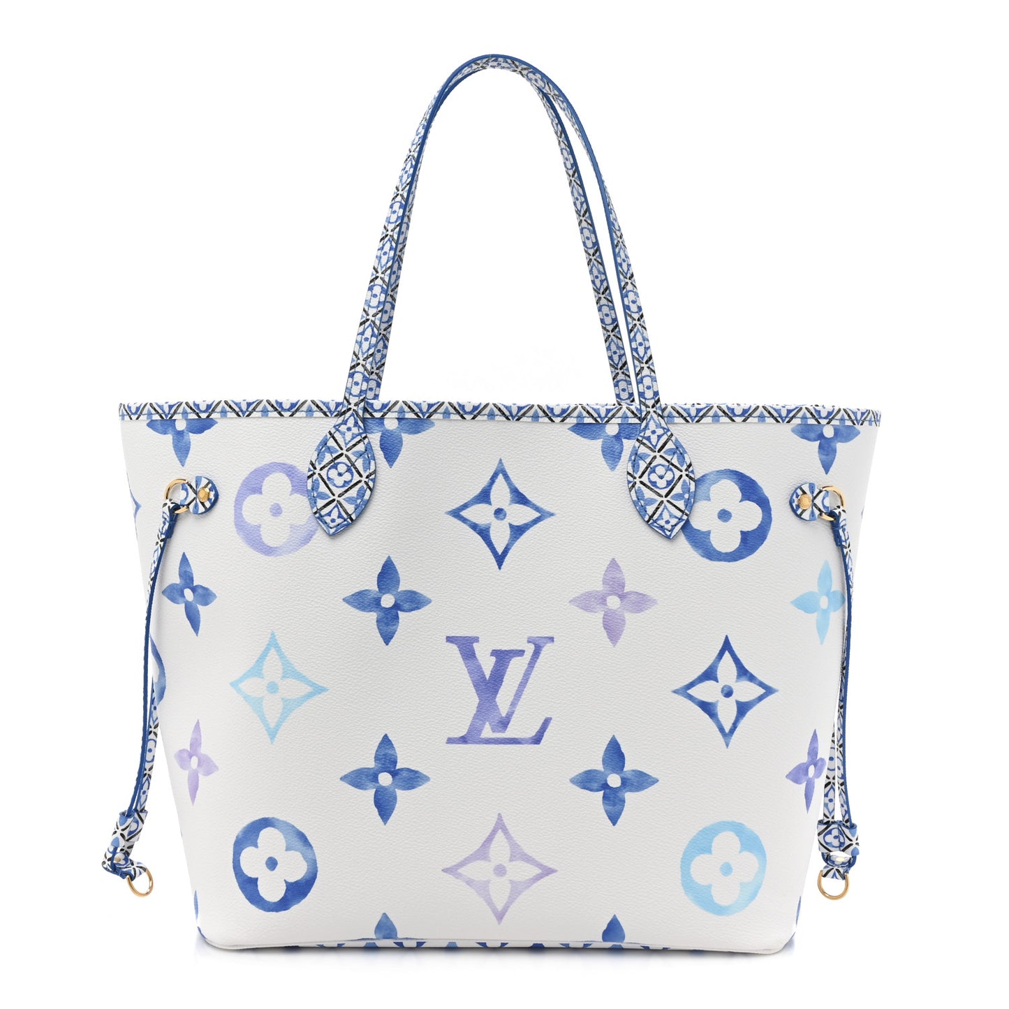 Monogram Giant By The Pool 2.0 Neverfull MM Blue