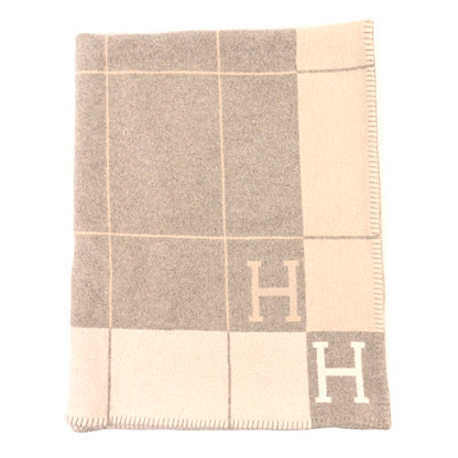 Hermes Wool Cashmere Avalon III Blanket Coco Camomille 1 of 3
