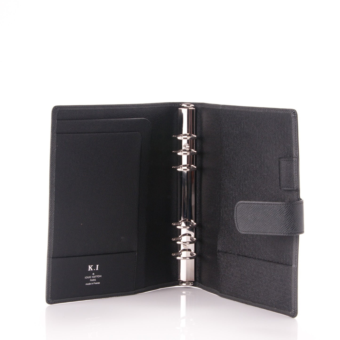 Taiga Large Ring Agenda Cover Ardoise