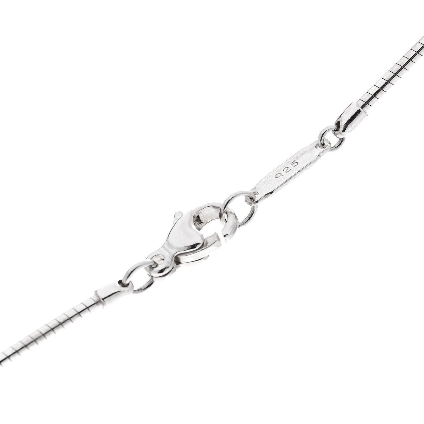 Sterling Silver Cross Cutout Pendant Necklace