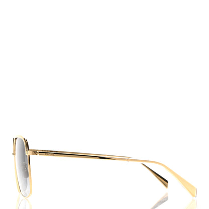 Celine Square Sunglasses Shiny Endura Gold Gradient Smoke 3 of 8