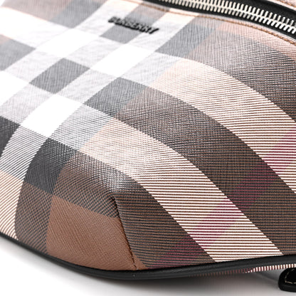 Burberry E-canvas Check Cason Bum Bag Dark Birch Brown 9 of 9