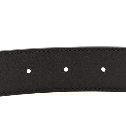 Gucci Plutone Calfskin Plaque GG 30mm Belt 90 36 Cocoa 4 of 4