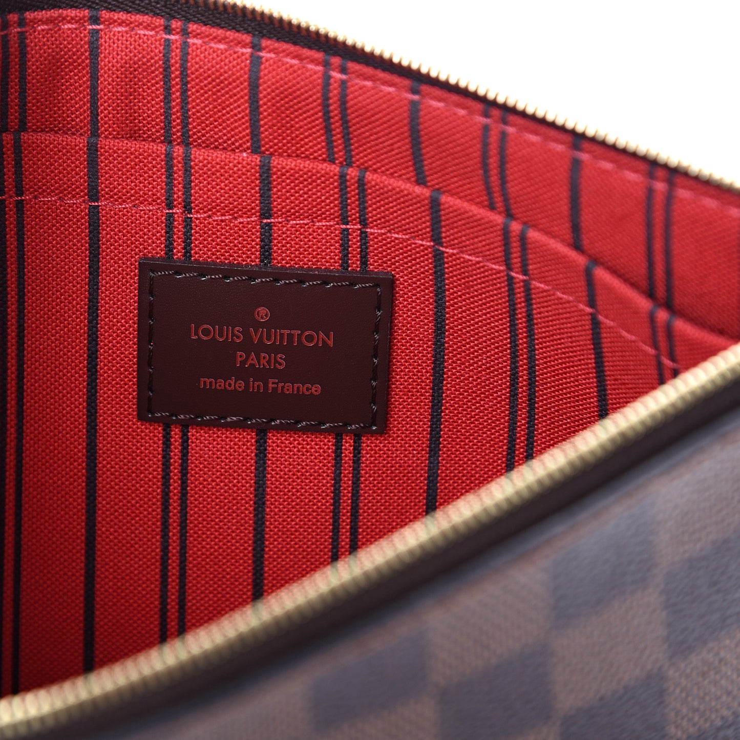Damier Ebene Neverfull MM GM Pochette