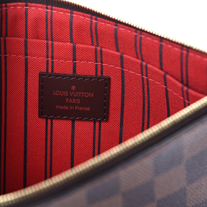 Louis Vuitton Damier Ebene Neverfull MM GM Pochette 5 of 8