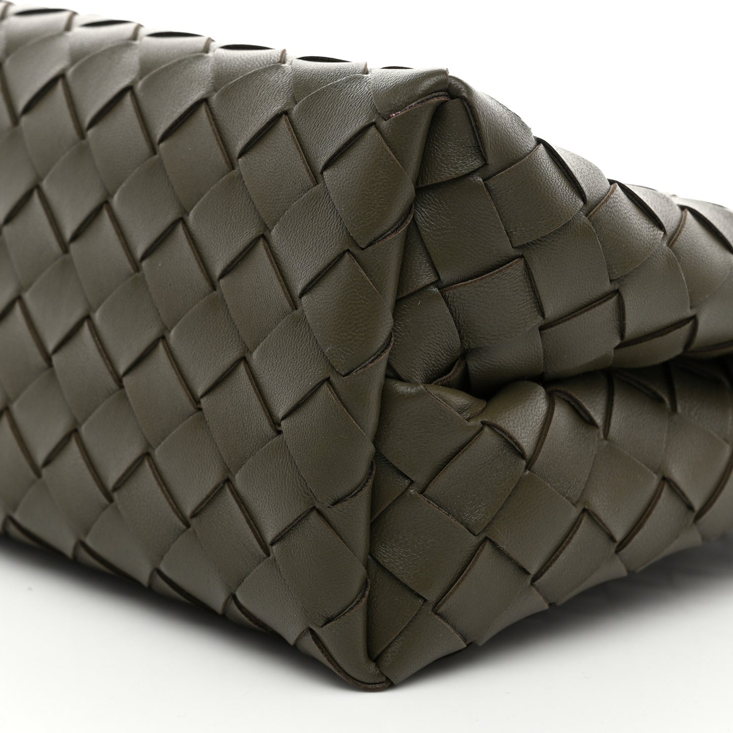 Nappa Intrecciato Small Andiamo Shoulder Bag Cypress