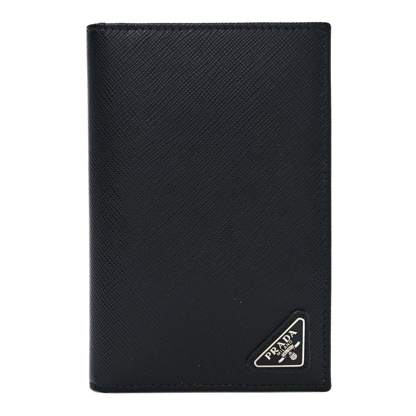Saffiano Passport Holder Black