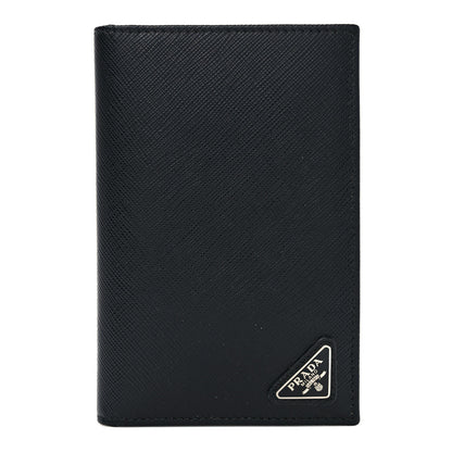 Prada Saffiano Passport Holder Black 1 of 6