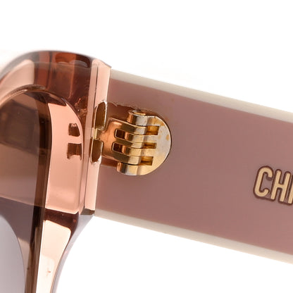 Christian Dior Acetate DiorPacific B2F Butterfly Sunglasses Transparent Pink 8 of 9
