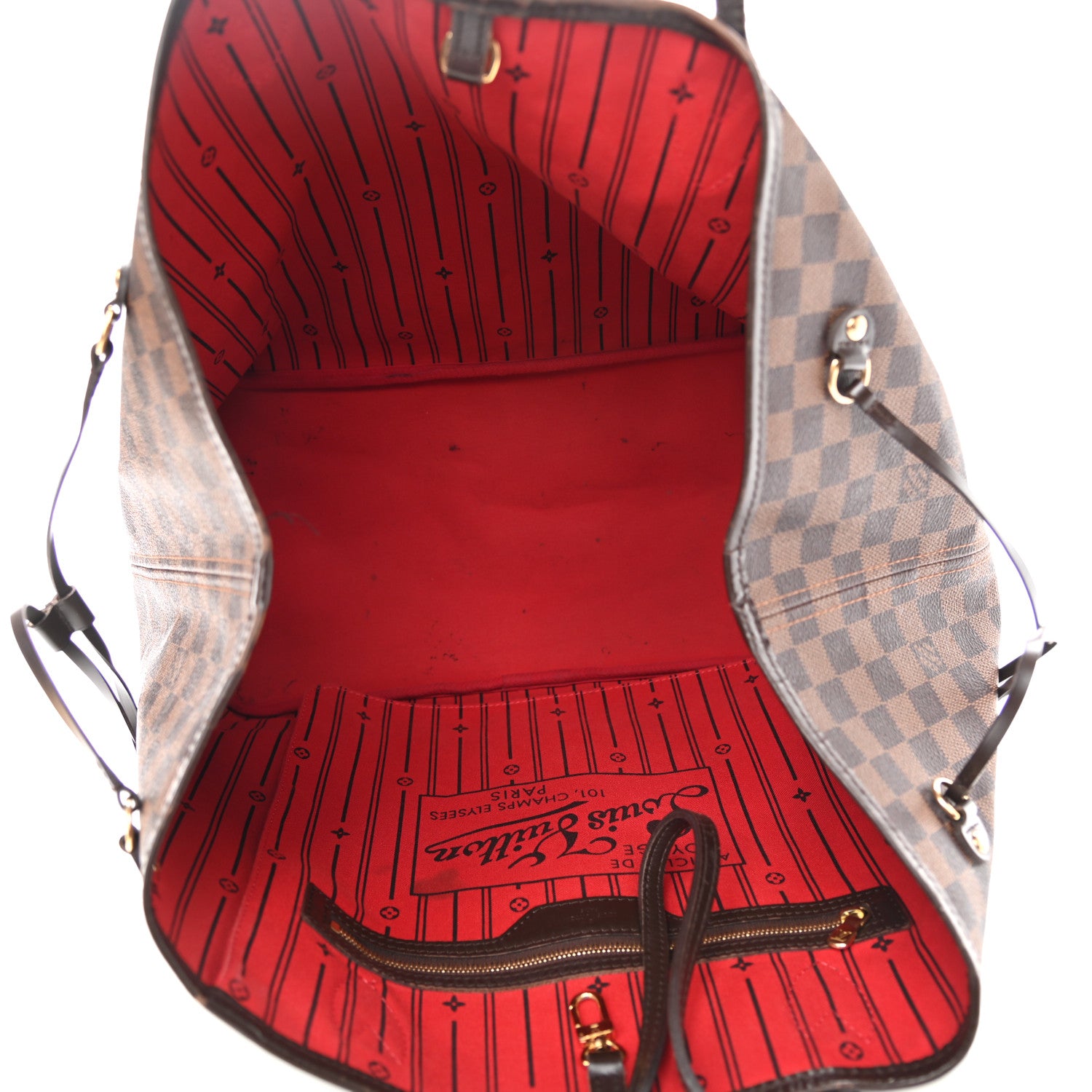 Louis Vuitton Damier Ebene Neverfull GM 5 of 16